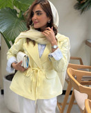 کت تک لینن مزونی مدل ستاره