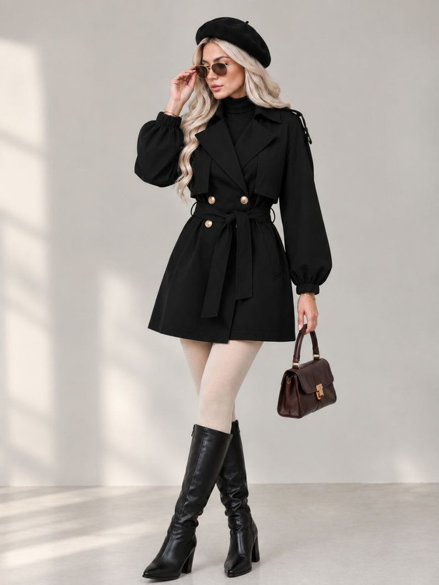 ترنچ کت کتان زارا گرم بالا درجه یکترند و مزونی مدل ترنم